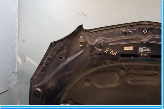 10-13 Mercedes W212 E350 E550 Hood Bonnet Shell Cover Panel Blue Oem