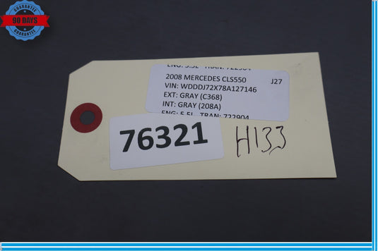 06-13 Mercedes W219 CLS550 Right Seat Weight Sensor Set Control Module Oem