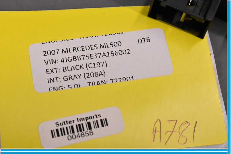 Load image into Gallery viewer, 06-08 Mercedes ML500 TPMS Tire Pressure Control Module Unit ECU Oem
