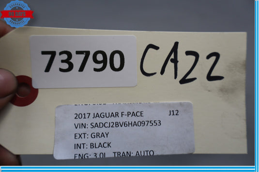 17-20 Jaguar F-Pace Front Right Passenger Side Lower Control Arm HK833C256 Oem