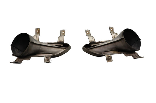 15-20 Hyundai Genesis G80 Rear Left & Right Side Lower Exhaust Muffler Tip Oem