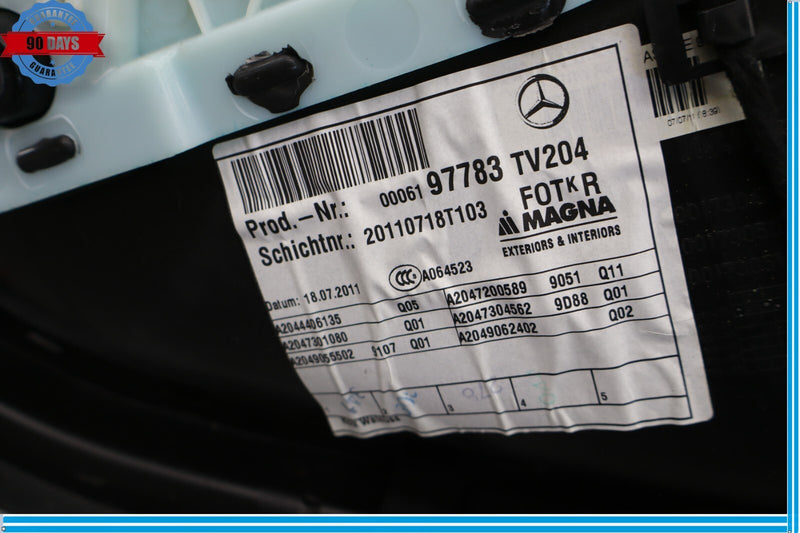 Load image into Gallery viewer, 08-14 Mercedes W204 C350 C250 Rear Right Passenger Side Interior Door Panel Oem

