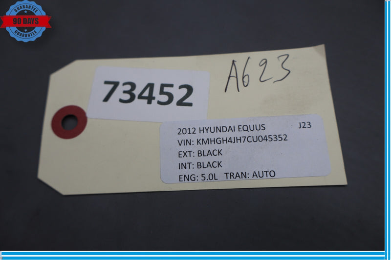 Load image into Gallery viewer, 11-16 Hyundai Equus Sig High Pitch Tone Horn Black 966203N000 Oem
