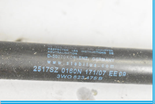 03-12 Bentley Continental Hood Lift Shock Damper 3W0823475B Oem