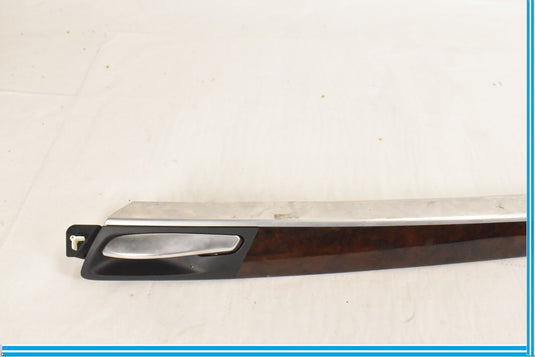 07-13 BMW E70 X5 Rear Left Interior Door Panel Wood Trim Cover 4993101 OEM