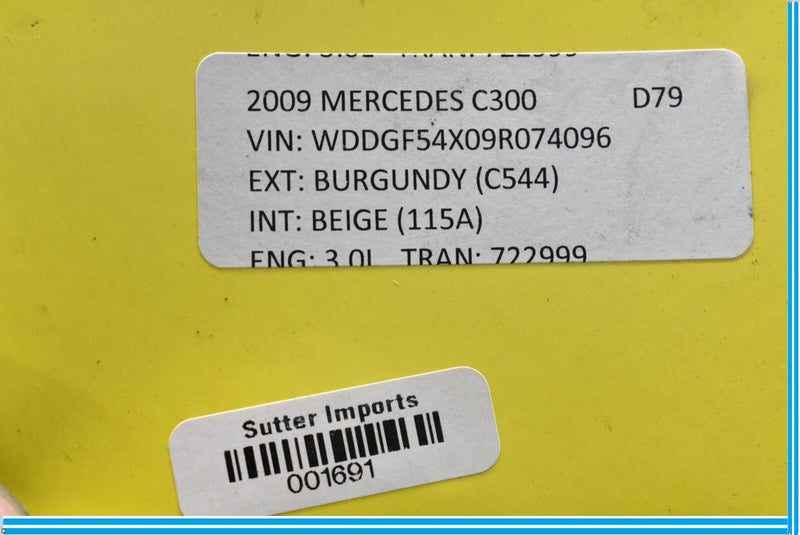 Load image into Gallery viewer, 10-16 Mercedes E350 E550 Rear Subframe Sub Frame Cross Member Crossmember Oem
