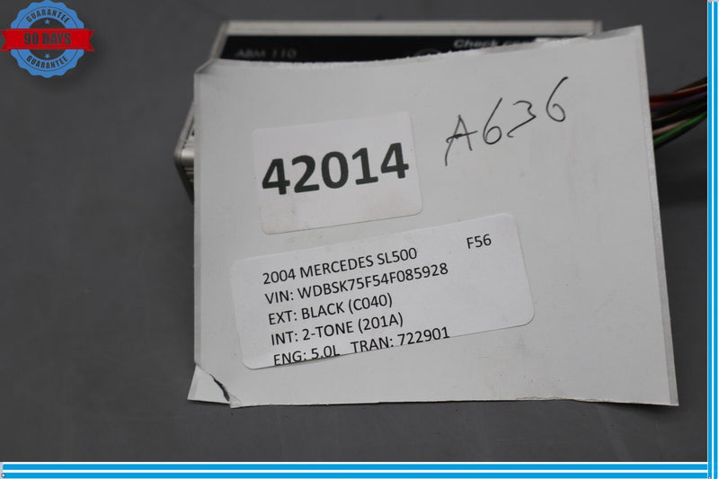 Load image into Gallery viewer, 03-12 Mercedes R230 SL500 SL55 AMG ABC Sport Control Module Unit Oem
