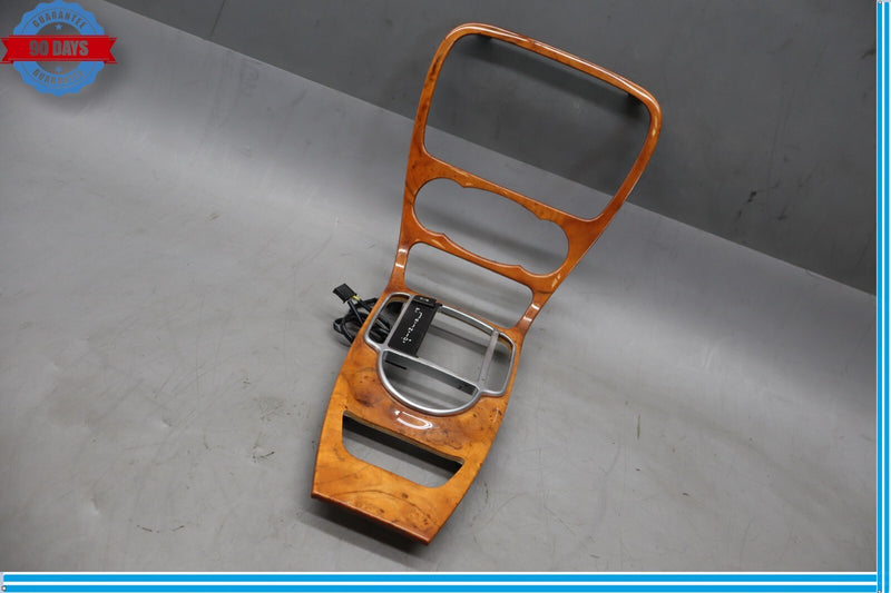 Load image into Gallery viewer, 03-12 Mercedes R230 SL500 Center Console Trim Bezel Walnut Wood Oem
