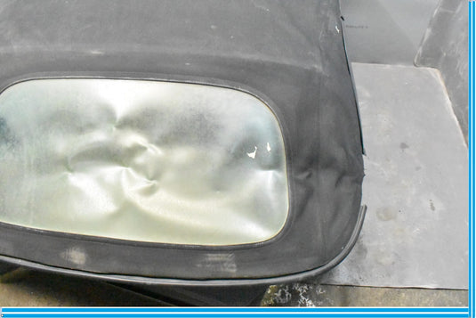 05-12 Porsche Boxster Soft Top Roof W/ Frame & Back Glass Black Oem