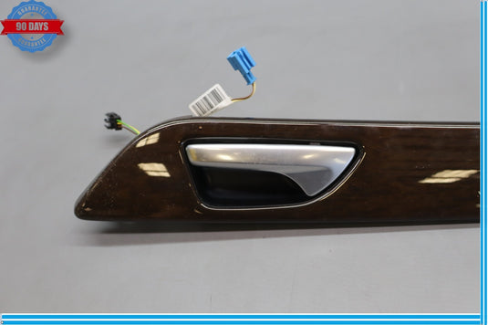 13-16 Mercedes GL450 X166 Rear Left Side Interior Door Handle w/ Trim Oem