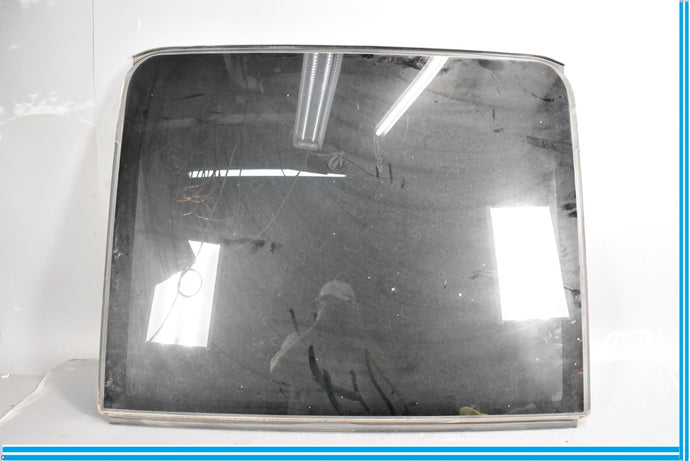 11-17 Volkswagen VW Touareg Rear Rear Panoramic Sunroof Glass Window Oem
