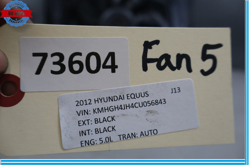 Load image into Gallery viewer, 09-16 Hyundai Equus SIG Engine Radiator HVAC Cooling Fan Blower Assembly Oem
