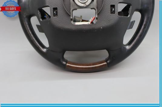 11-13 Hyundai Equus SIG Front Steering Wheel Black Leather 561003N200 Oem