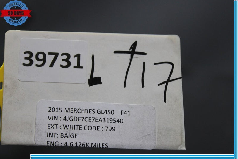 Load image into Gallery viewer, 13-16 Mercedes GL450 X166 Rear Bumper Chrome Molding Bezel Panel Trim Oem
