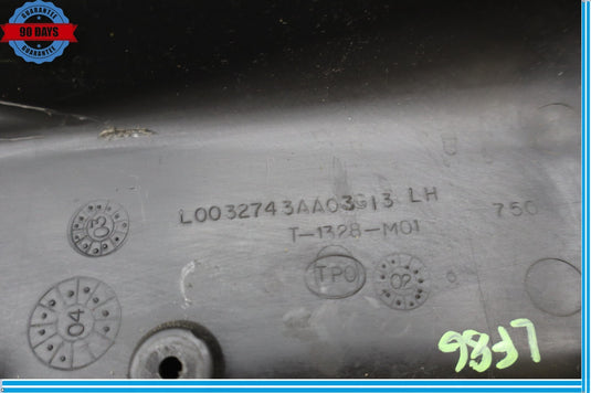 03-07 HUMMER H2 Front Left Driver Side Seat Outer Trim Cover Panel Oem