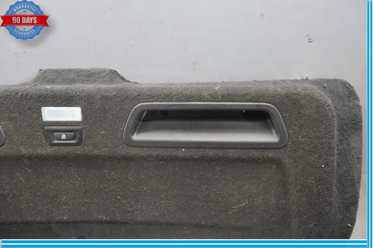 10-17 BMW 535i GT xDrive Rear Trunk Lid Liner Panel Trim Panel W/Switch Oem