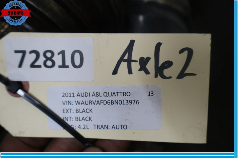 Load image into Gallery viewer, 11-18 Audi A8 Quattro Rear Right Passenger Side CV Axle Shaft Drive Shaft Oem
