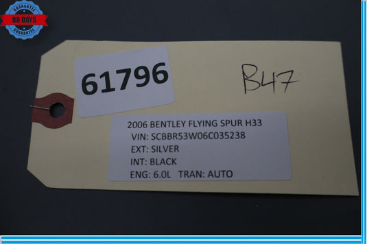 03-12 Bentley Continental Flying Spur GT Park Parking Assist Control Module Oem