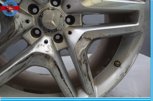 07-19 Mercedes X166 GL450 GLS350 R21 Front Wheel Rim Silver 10Jx21H2 21'' Oem