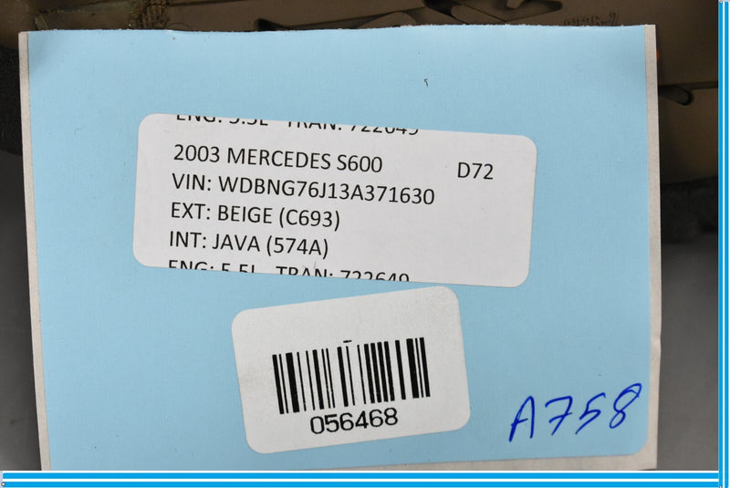 Load image into Gallery viewer, 03-06 Mercedes S500 S600 W215 Front Left Driver Door Air Vent Oem
