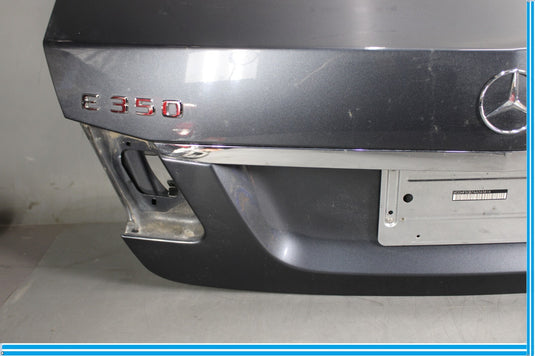 10-16 Mercedes W212 E400 E550 E350 Sedan Trunk Lid Panel Assembly Gray OEM