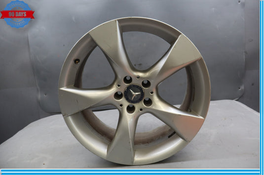 12-18 Mercedes W218 CLS400 CLS550 5 Spoke Rear Wheel Rim Silver 9.5Jx19 Oem