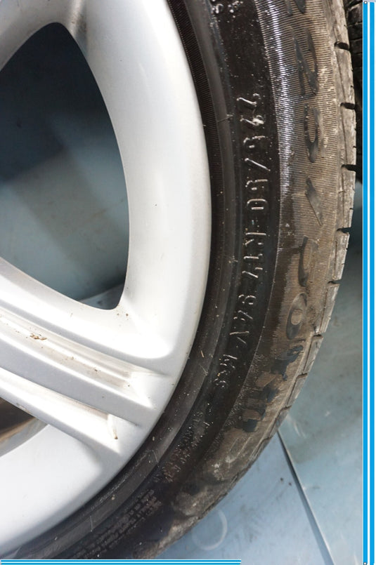 12-18 BMW 320i 328i F30 7.5J*17 Alloy Wheel Rim W/ Tyre (Set of 4) Oem