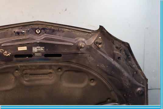 10-13 Mercedes W212 E350 E550 Hood Bonnet Shell Cover Panel Blue Oem