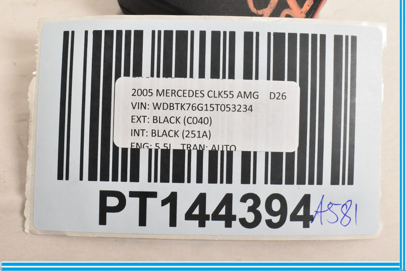 Load image into Gallery viewer, 03-09 Mercedes CLK550 CLK500 CLK55 AMG Front Right Seat Belt Buckle Oem
