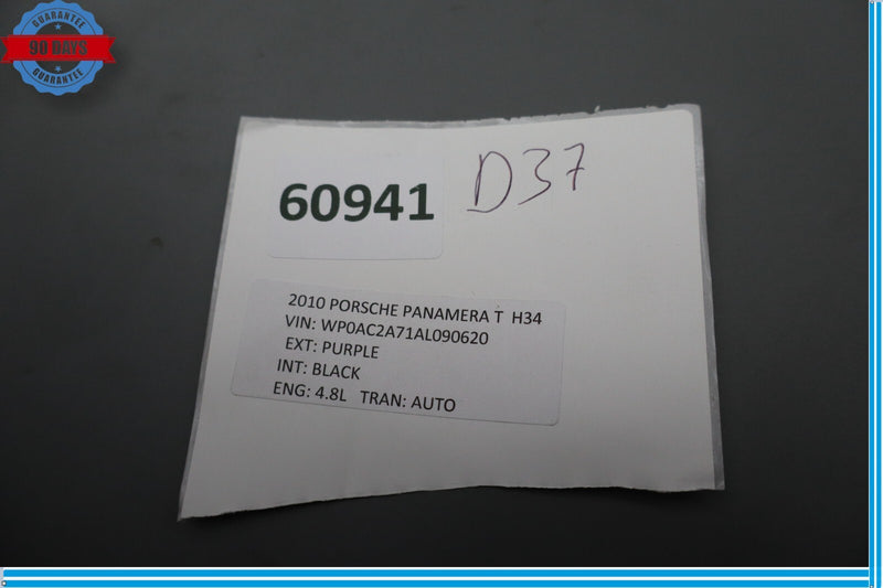Load image into Gallery viewer, 10-14 Porsche Panamera 970 Dashboard Dash Ignition Lock Switch Key Assembly Oem
