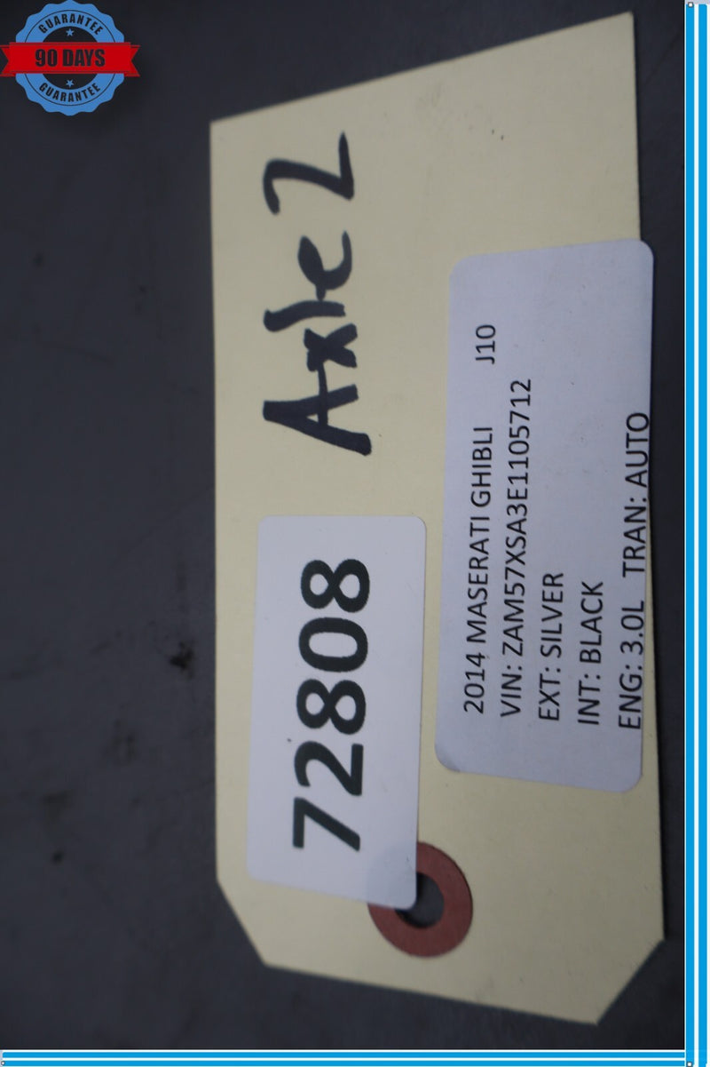 Load image into Gallery viewer, 14-17 Maserati Ghibli M156 S Q4 Rear Left Driver Side Axle CV Half Shaft Oem
