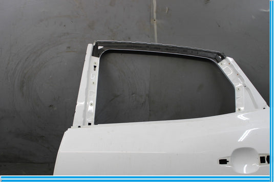17-20 Jaguar F-Pace Rear Left Driver Side Door Panel Assembly White Oem