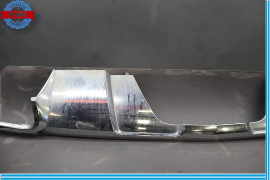 12-19 Mercedes GL450 GL550 X166 Rear Lower Bumper Cover Trim Molding Oem