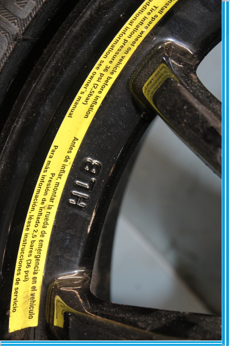 Load image into Gallery viewer, 03-12 Mercedes R230 SL500 SL550 Emergency Spare Tire Wheel Donut Rim 17" R17 Oem
