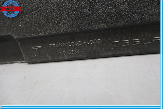 12-20 Tesla Model S Rear Trunk Load Floor Cargo Compartment Cover Assembly Oem