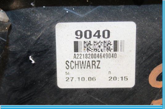 07-09 Mercedes S550 S600 W221 Right Passenger Tail Light Lamp 2218200464 Oem