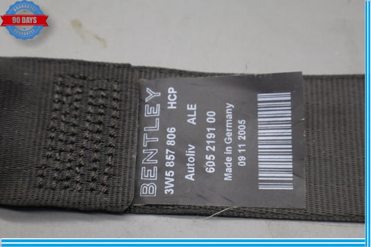 06-12 Bentley Continental Flying Spur Rear Right Side Seat Belt Oem