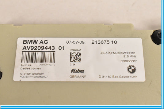 09-12 BMW 750i 750Li F02 F01 Amplifier Antenna Control Module Unit 21367510 Oem