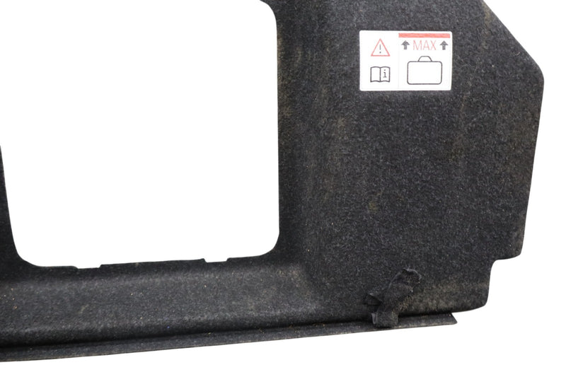 Load image into Gallery viewer, 09-16 BMW E89 Z4 Rear Trunk Lid Carpet Partition Trim Panel Cover Black Oem
