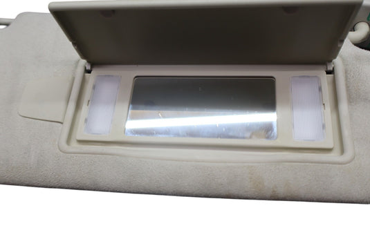 10-19 Jaguar X351 XJ XJR Front Right Side Sunvisor Sun Visor Shade Ivory Oem