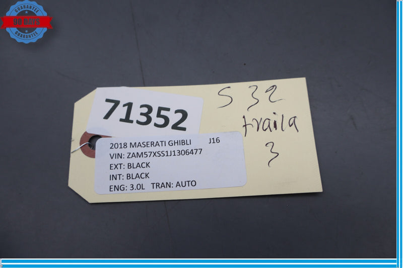 Load image into Gallery viewer, 14-22 Maserati Ghibli M157 Rear Left Driver Side Interior Door Panel Trim Oem
