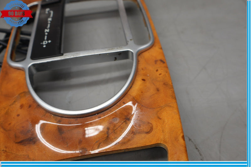 Load image into Gallery viewer, 03-12 Mercedes R230 SL500 Center Console Trim Bezel Walnut Wood Oem
