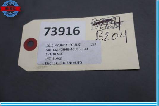 11-13 Hyundai Equus Rear Bumper Parking Sensor Wire Wiring Harness Oem