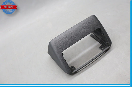 07-15 Audi Q7 Rear Center Console Air Vent Trim Panel Black Oem