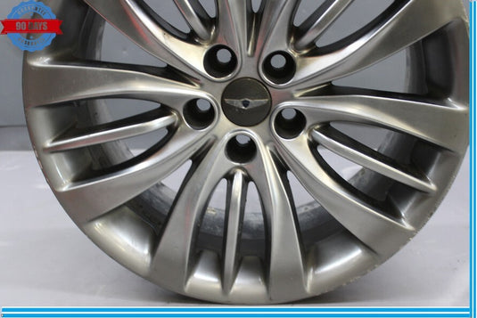 15-20 Hyundai Genesis G80 Wheel Disc Rim Chrome 9x19 19'' Aluminum Oem