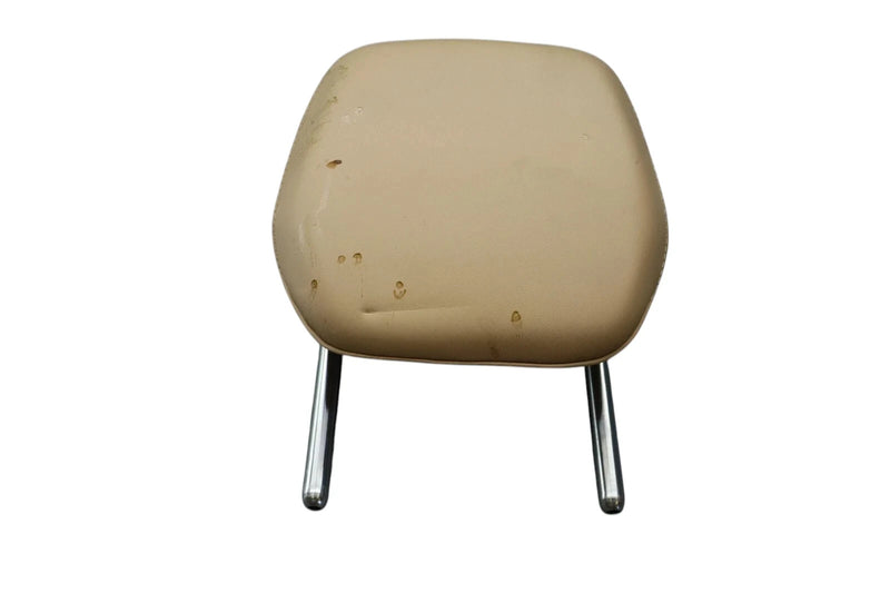 Load image into Gallery viewer, 11-18 Porsche Cayenne 958 Hybrid S Rear Center Seat Headrest Head Rest Beige Oem
