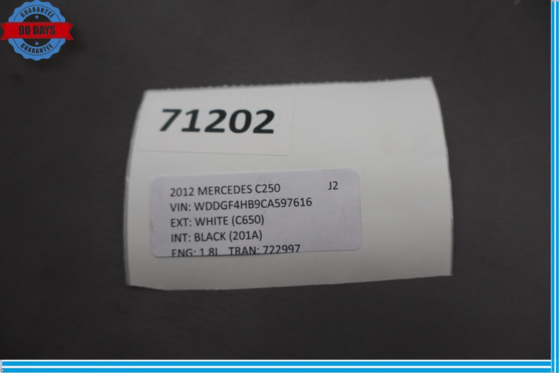 Load image into Gallery viewer, 08-14 Mercedes C250 W204 Rear Right Passenger Side Door Window Glass Oem
