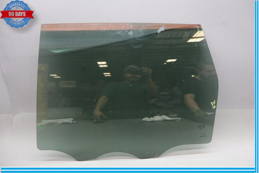 11-18 Porsche Cayenne 958 Hybrid S Rear Left Driver Side Door Window Glass Oem