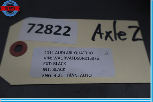 11-18 Audi A8 Quattro Front Right Passenger Side CV Axle Shaft Drive Shaft Oem