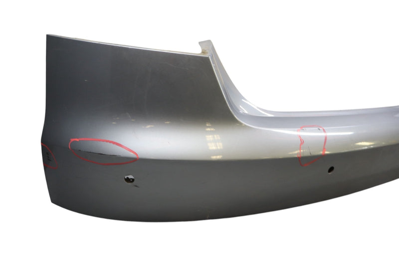 Load image into Gallery viewer, 11-14 Audi A8 A8L Quattro Rear Bumper Shell Cover Assembly Silver 4H0807511 OEM
